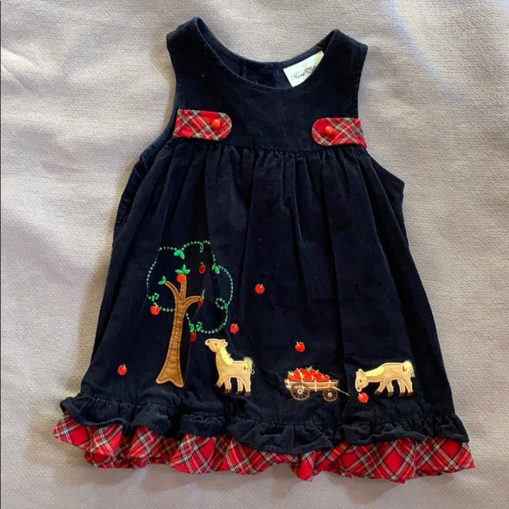 Little Girl Corduroy Dress 4T